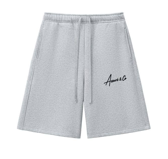 ASSURÉ & CO MEN’S PREMIUM HEAVYWEIGHT HOODIE & SHORT SET