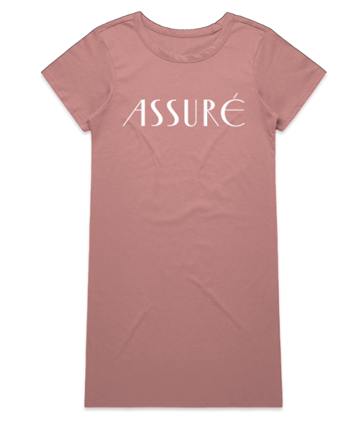 SOLD OUT! ASSURÉ Women’s Organic Cover-Up / Beach Dress T-Shirt